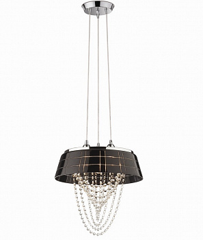 Люстра подвесная Odeon Light Rigel 2513 3х40 Вт Е14 черный-хром