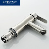 Смеситель д/ум LEDEME L71003 /1руч/г/подв/нерж./