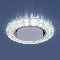 Светильник встраиваемый GX53 3030 CL /прозрачный/40х135мм/ Elektrostandard