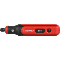 Гравер WORTEX MG1415 Eli /4В/Li-Ion/5000–18000об/мин/цанга 3,2 мм+аксессуары 75 шт/