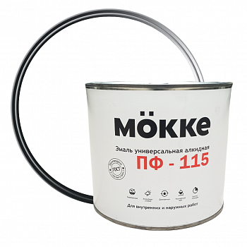 Эмаль алкидная ПФ-115 Mokke белая 1,9 кг от интернет-магазина Венас