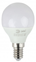 Лампа светодиодная ЭРА 6 Вт Е14 шар G45 2700К матовая