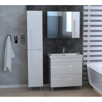 Тумба напольная SIENA-80 /760х430х820мм/ящики/ножки/д/ум COMO 80/Maroni