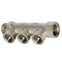 Коллектор 3 выхода в/р 1/2' х1' /VALTEC 550n/никель/Италия/