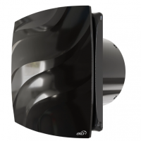 Вентилятор вытяжной 100 D WAVE 100 Black/100м3/час/14Вт/черный/ЭРА