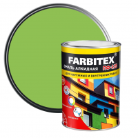 Эмаль алкидная ПФ-115 Farbitex лайм 0,8 кг