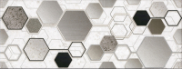 Декор настенный InterCerama Techno серый 23х60 от интернет-магазина Венас