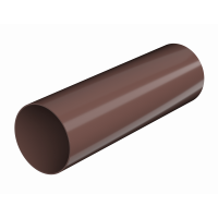 Труба водосточная ПВХ d 85х3000 мм коричневая от интернет-магазина Венас