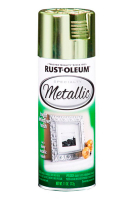 Эмаль аэрозольная с эффектом яркого металла Rust-Oleum латунь 312 г