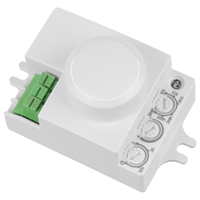 Датчик движения ELEKTROSTANDART SNS-M-06 /1200Вт/max 16м/IP20/белый/