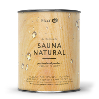 Пропитка для бани и сауны Elcon Sauna Natural 0,9 л от интернет-магазина Венас