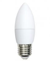 Лампа светодиодная Volpe Optima 6 Вт Е27 свеча C37 6500К матовая