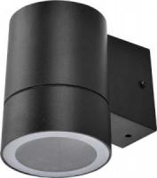 Светильник влагозащищенный 8003A /GХ53/IP65/черный/цилиндр/ Ecola