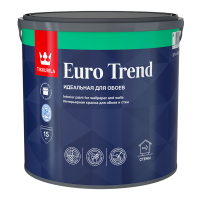 Краска для обоев и стен Tikkurila Euro Trend база А 2,7 л от интернет-магазина Венас