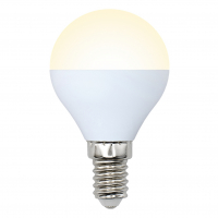 Лампа светодиодная Volpe Norma 9 Вт Е14 шар G45 3000К матовая