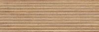 Плитка настенная Meissen Keramik Japandi коричневая рельеф 25х75 от интернет-магазина Венас