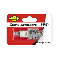 Свеча зажигания DDE PR5Y /L-9,5мм/М14х1,25/калил число 5/