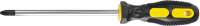 Отвертка крестовая Ph №3 /150мм/Cr-V/2комп ручка/намагн наконечник/ Stayer
