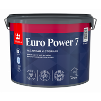 Краска для стен и потолков Tikkurila Euro Power 7 база А 9 л от интернет-магазина Венас