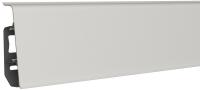 Плинтус напольный ПВХ Волшебная палочка Серый матовый 26х70х2200 мм от интернет-магазина Венас