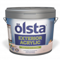 Краска для фасадов Olsta Exterior Acrylic база A 2,7 л от интернет-магазина Венас