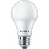 Лампа светодиодная Philips Essential 9 Вт Е27 груша A55 6500К матовая