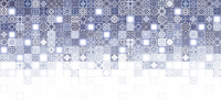 Плитка настенная Cersanit Hammam голубая многоцветная 20х44 от интернет-магазина Венас