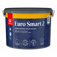 Краска для стен и потолков Tikkurila Euro Smart 2 база VVA 9 л от интернет-магазина Венас