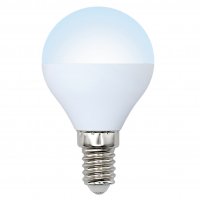 Лампа светодиодная Volpe Norma 11 Вт Е14 шар G45 6500К матовая