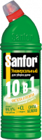 Гель для сантехники Sanfor Universal 10в1 лимон 750 мл