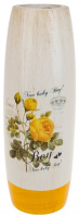 Ваза для цветов керамическая Куст розы, 305 мм