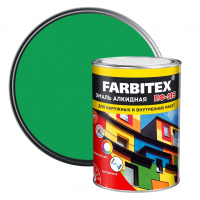 Эмаль алкидная ПФ-115 Farbitex зеленая яркая 0,8 кг от интернет-магазина Венас