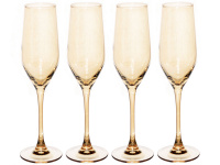 Набор фужеров для шампанского 4 шт Luminarc Золотой мед, 160 мл