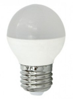 Лампа светодиодная Ecola 8 Вт Е27 шар G45 2700К матовая
