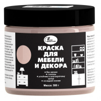 Краска для мебели и декора Новбытхим персиковая 0,5 кг