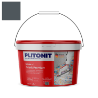 Затирка цементная Plitonit Colorit Premium мокрый асфальт 2 кг от интернет-магазина Венас