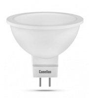 Светодиодная лампа GU5.3 / 3Вт/тепл/матовая/220В/ Camelion