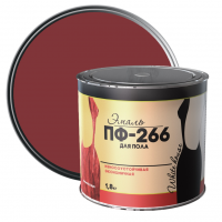 Эмаль ПФ-266 для пола White House красно-коричневая 1,8 кг от интернет-магазина Венас