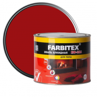 Эмаль ПФ-266 для пола Farbitex красно-коричневая 1,8 кг от интернет-магазина Венас