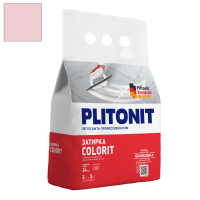 Затирка цементная Plitonit Colorit розовая светлая 2 кг от интернет-магазина Венас