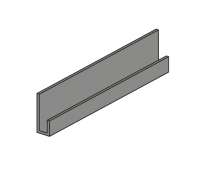 Профиль стартовый для фасадной панели металл Nordside 40х10х10х2000 мм от интернет-магазина Венас