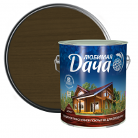 Защитно-декоративное покрытие Любимая Дача орех 2,7 л от интернет-магазина Венас