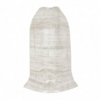 Угол наружный для плинтуса ПВХ Salag Дуб деревенский белый от интернет-магазина Венас
