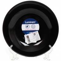 Тарелка суповая Luminarc Diwali Noir 20 см P0787