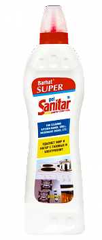 Средство жироудаляющее для газовых и электроплит Barhat Sanitar Gel Super 500 мл
