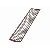 Решетка желоба защитная ПВХ 0,6 м коричневая от интернет-магазина Венас