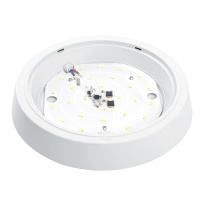 LED Feron светодиод светильник AL3020 /15Вт/d155х35мм/4000K/1200Lm/б/решетки/IP20/