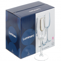 Набор фужеров для шампанского 6 шт Luminarc Allergresse, 175 мл