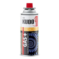 Баллон газовый KUDO д/портативных приборов цанговый /520мл/