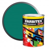 Эмаль алкидная ПФ-115 Farbitex зеленая 0,8 кг от интернет-магазина Венас